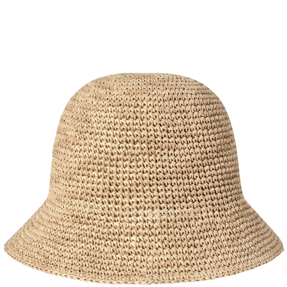 Mulberry Straw Bucket Hat Natural